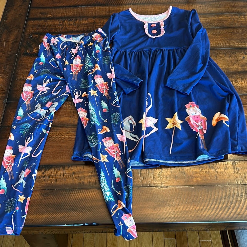 Millie loves lily Nutcrackercker dress and pants